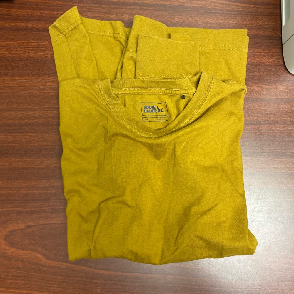 Eddie Bauer Golden Yellow T-Shirt